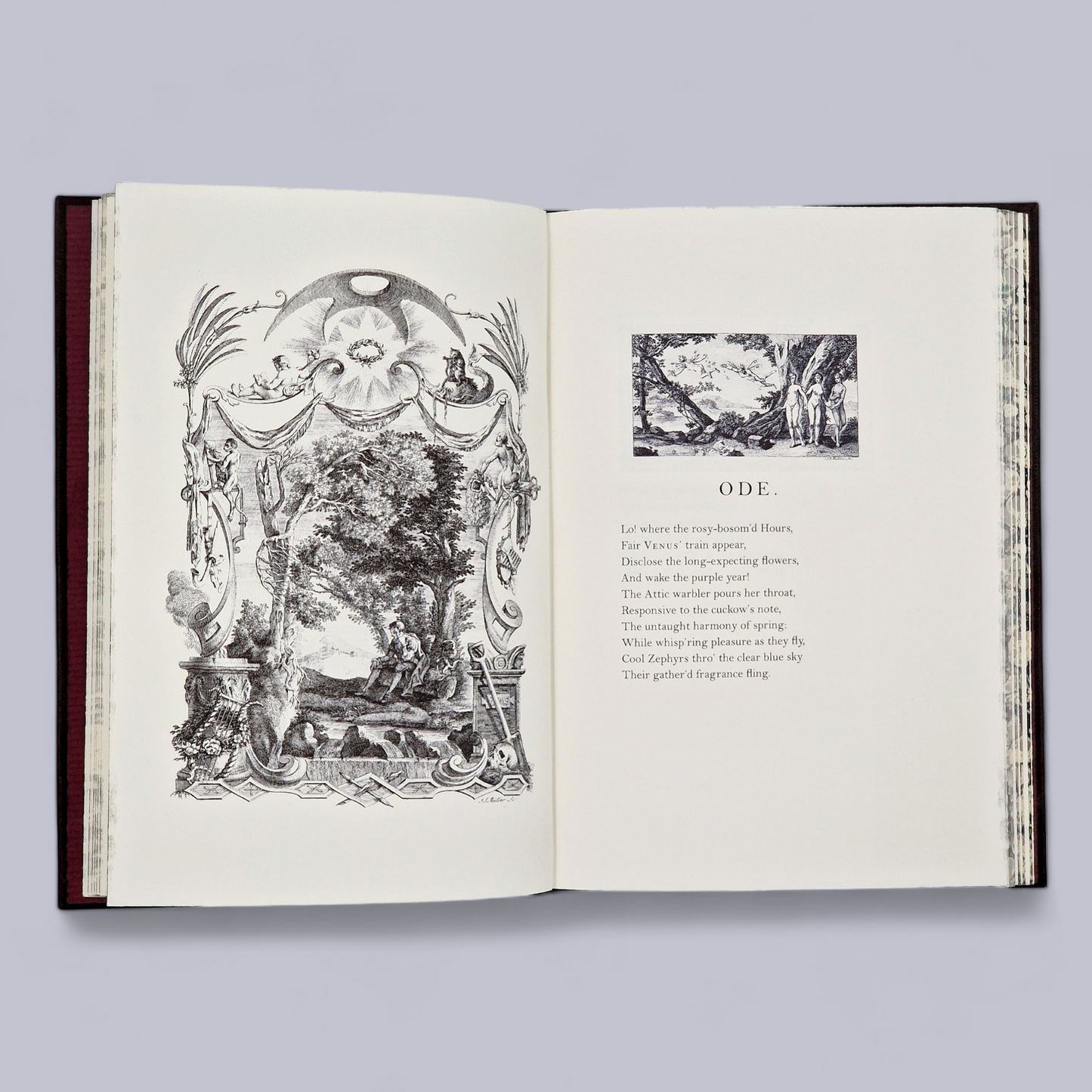 Designs by Mr. Bentley for Six Poems by Mr. T. Gray.