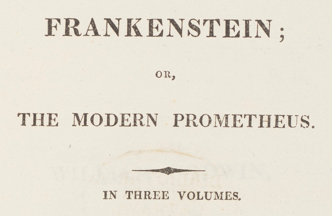 First edition of Mary Shelley's Frankenstein from 1818 that sold for $1.17 million at Christie's auction