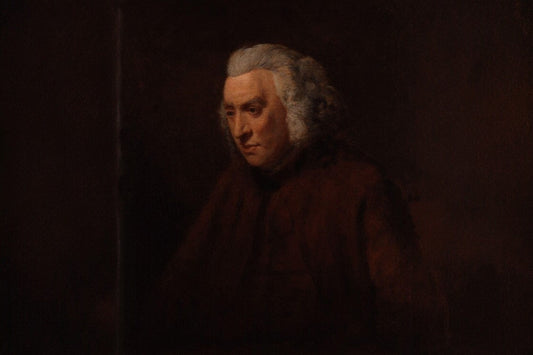 Portrait of Samuel Johnson by John Opie - 18th century English writer and lexicographer