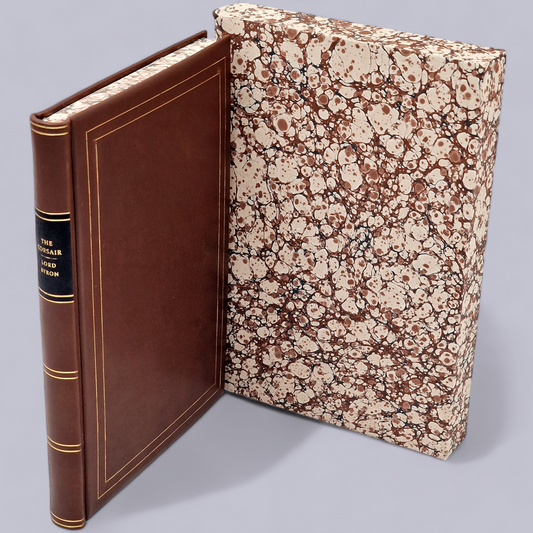 The Corsair by Byron - Hand-bound leather collector's edition cover