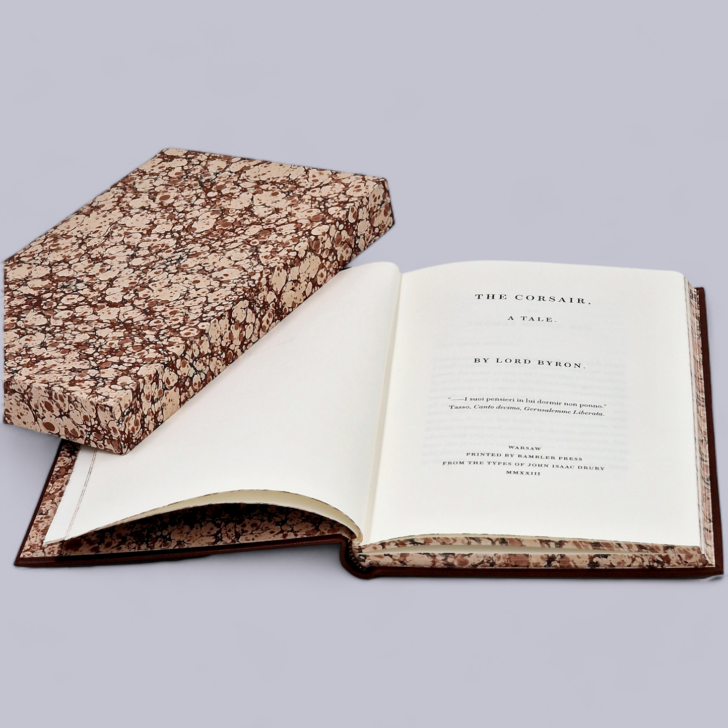 The Corsair limited edition - Handcrafted binding craftsmanship