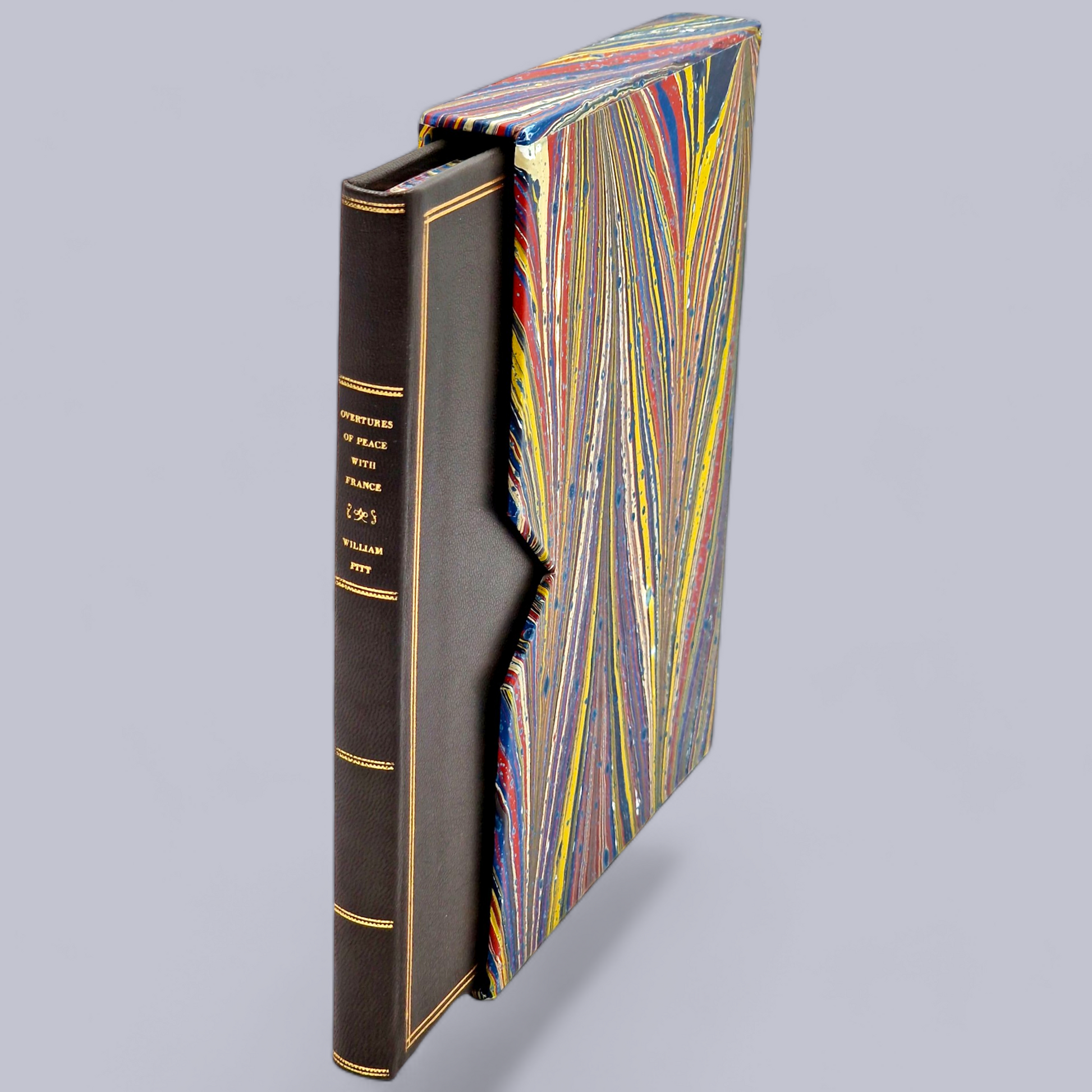 Overtures of Peace with France Interior Pages - Bodoni Typography on Conqueror Paper